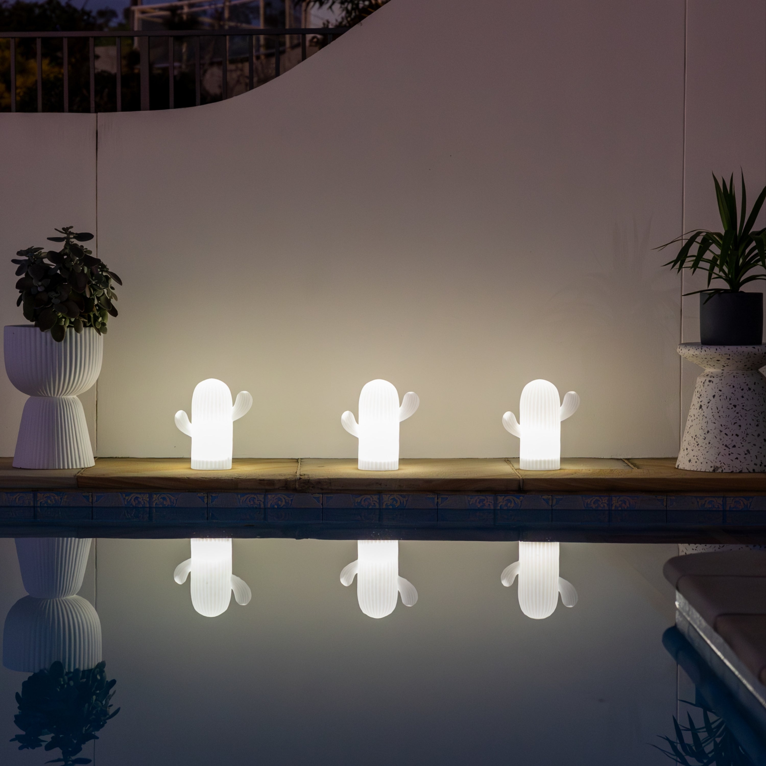 Add a colourful desert-inspired feature to a garden