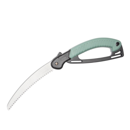 Cut branches that are too large for secateurs with the Hoselink Pruning Saw. Its sharp curved blade is designed to bite into green and dry wood efficiently