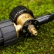 Replace the brass flow-reducer pin in a Hoselink Fertiliser Spray Mixer. This small internal component controls how treatment is drawn from the bottle and mixed into the water stream