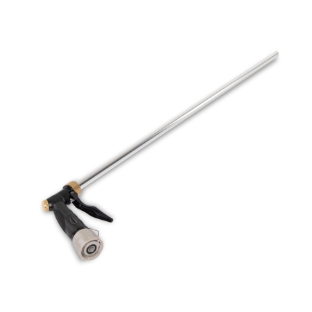 Deliver water below the soil surface and loosen compacted ground with the Hoselink Root Waterer and Soil Breaker. The long metal probe directs water toward plant and tree root zones