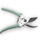 Handle routine pruning with the Hoselink 225mm Secateurs in sage green. Sharp high-carbon Japanese steel blades provide clean cuts through flowers