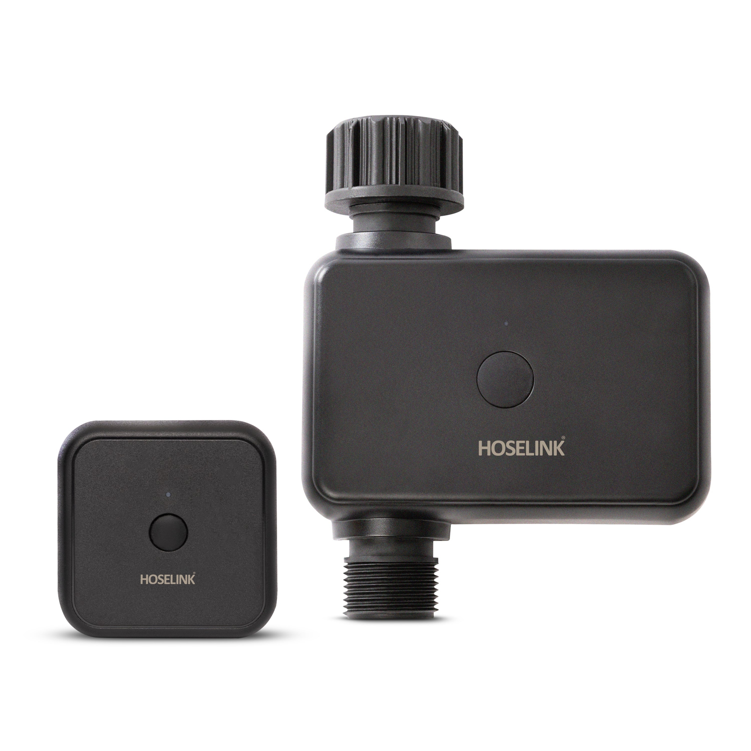 Automate one garden watering zone from a smartphone with the Hoselink Single Outlet Bluetooth Tap Timer. Connected at the tap