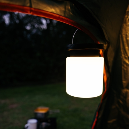 Carry compact off-grid lighting for camping