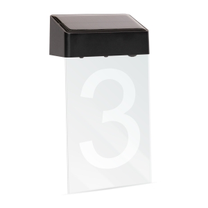 Make a street number easier to see after dark with the AVENUE Solar Illuminated House Numbers. The sign offers three light colour modes and charges in daylight