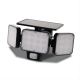 Improve outdoor security and visibility with the GUARDIAN Solar Motion Sensor Floodlight. Adjustable light and solar-panel sections help aim illumination and capture sunlight