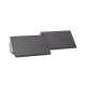 Create an architectural lighting effect with the GALLERY Solar Up and Down Wall Lights. This two-pack uses four warm white LEDs per fitting to cast light above and below on fences