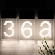 Make a street number easier to see after dark with the AVENUE Solar Illuminated House Numbers. The sign offers three light colour modes and charges in daylight