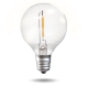 Replace a damaged glass bulb on a compatible Hoselink warm white Solar Festoon Light set. The spare bulb restores the appearance and protection of an individual light position without replacing the complete cable or solar panel. It is designed for the nominated FIESTA system and should be matched to the original bulb style and socket. Disconnect or switch off the set before replacement and handle the glass carefully.