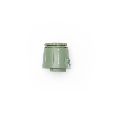 Connect an outdoor tap to Hoselink’s high-flow 18mm hose fitting system with the 18mm Universal Tap Connector. The fitting attaches to standard Australian 20mm and 25mm tap threads using the included reducer and creates the tap-end half of Hoselink’s secure bayonet connection. Designed for rural