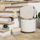 Equip a home garden with a retractable hose reel and a coordinated selection of useful watering and gardening accessories in the Hoselink Home Gardener Pack. The auto-rewind reel keeps the hose organised
