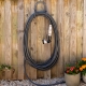 Create a simple portable watering setup with the Hoselink Hose and Hanger Pack in charcoal. The flexible garden hose provides everyday reach