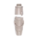 Connect a standard garden hose to Hoselink watering accessories while controlling the flow at the hose end with this Hose to Accessory Set. The set includes the fittings needed to attach the hose securely and add a convenient shut-off or flow-control point before a spray gun