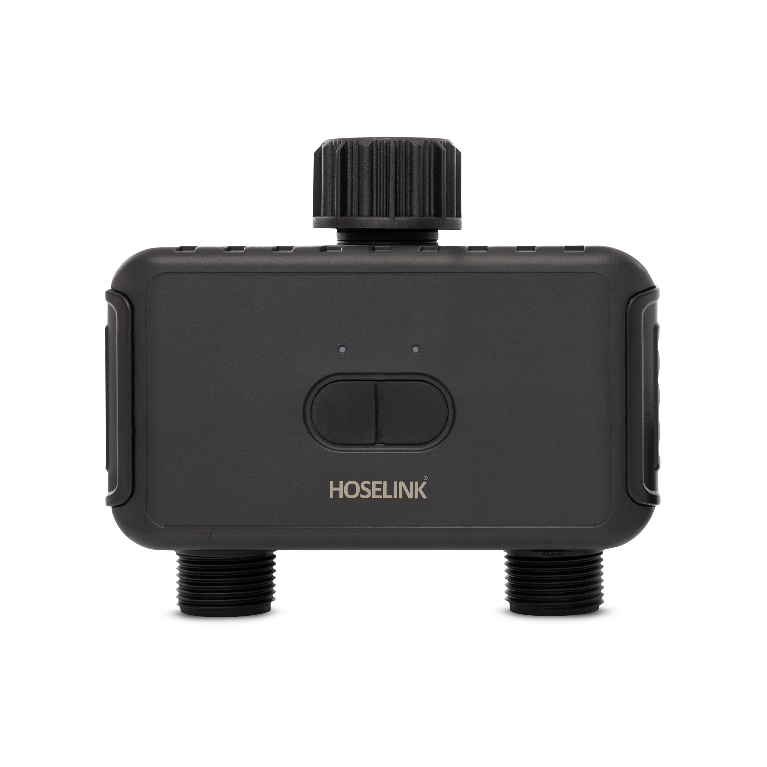 Control two independent watering zones from one tap with the Hoselink Dual Outlet Bluetooth Tap Timer. Each outlet can run a separate hose