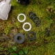 Keep standard Hoselink 12mm hose fittings ready for everyday maintenance with the Spare O-Ring and Washer Set. The kit includes four 12mm fitting O-rings
