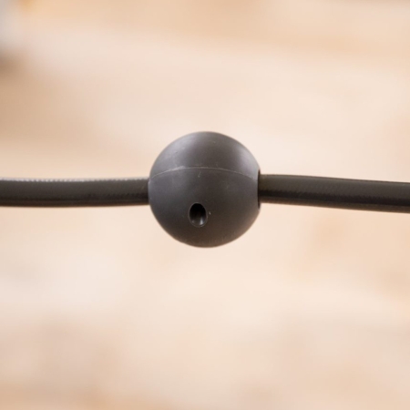 Replace the stopper ball on a Hoselink Classic Hi-Flow Retractable Hose Reel with this 14mm model. The ball clamps around the larger main hose and stops at the casing opening