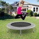 CostwayMini Folding Kids Trampoline Portable Recreational Rebounder-Pink - Toys & Hobbies > Outdoor Play > Trampolines