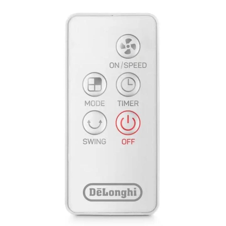 Delonghi Oscillating Tower Fan White