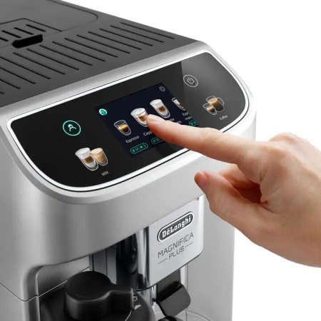 Delonghi Magnifica Plus Fully Automatic Coffee Machine Silver Black
