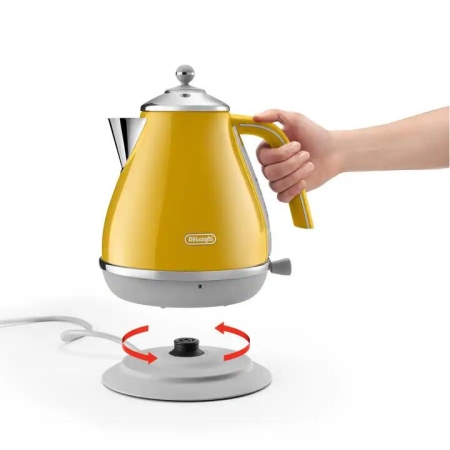 Delonghi Icona Capitals Kettle Yellow
