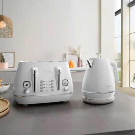 Delonghi Distinta Moments Kettle Sunshine White
