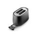 Delonghi Eclettica 2 Slice Toaster Black
