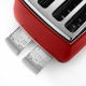 Delonghi Icona Capitals 4 Slice Toaster Red