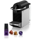 Delonghi Pixie Nespresso Capsule Coffee Machine Silver