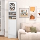 CostwayKitchen Storage Sideboard with Adjustable Shelf - Kitchen Storage