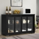 CostwayNarrow Tall Bathroom Freestanding Storage Cabinet with 5 Adjustable Shelves-White - Bathroom Storage