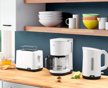 Braun Breakfast1 Coffee maker KF 1100 White