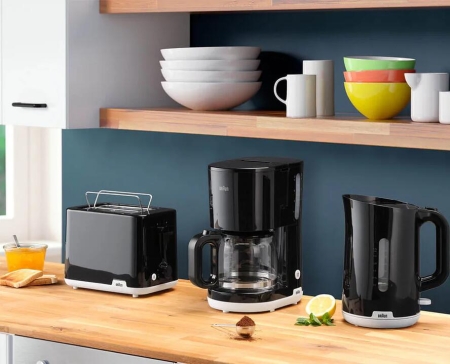 Braun Breakfast1 Toaster HT 1010 Black