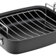 Jamie Oliver by Tefal Premium Hard Anodised Roaster & Rack 26x32 cm - H9029582