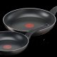 Tefal Extra Cook & Clean Non-Stick Twin Pack Frypan Set 24/28cm