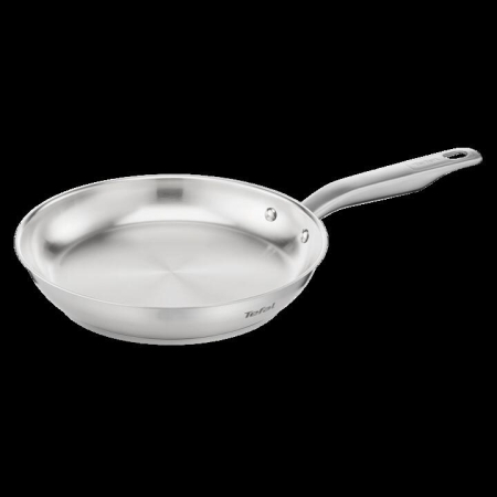 Tefal Virtuoso Induction Stainless Steel Uncoated Frypan 24cm