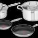 Tefal Virtuoso Induction Stainless Steel 4pc Set