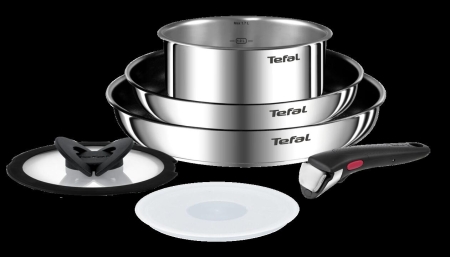 Tefal Ingenio Emotion Induction Non-Stick Stainless Steel 6pc Set