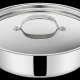 Jamie Oliver by Tefal Cooks Classic Stainless Steel Non-stick Induction Shallowpan 30cm + Lid