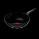 Tefal Renew Black Wok 28cm - C4321923 - Ceramic Non-Stick Coating