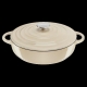 Tefal LOV Induction Cast Iron Beige Shallowpot 28cm/3.8L + Lid
