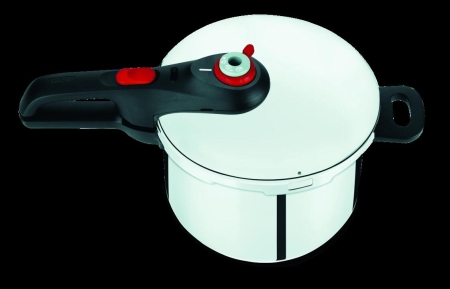 Tefal Fast & Easy Induction Stainless Steel Pressure Cooker 6L