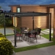 Costway4.7M Double-Sided Patio Umbrella with Solar Lights for Poolside Garden Yard-Beige - Solar Lights