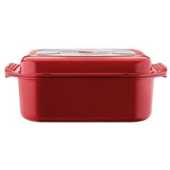 Bessemer Red Non Stick Roaster & Grill 34cm - Roasting Pans