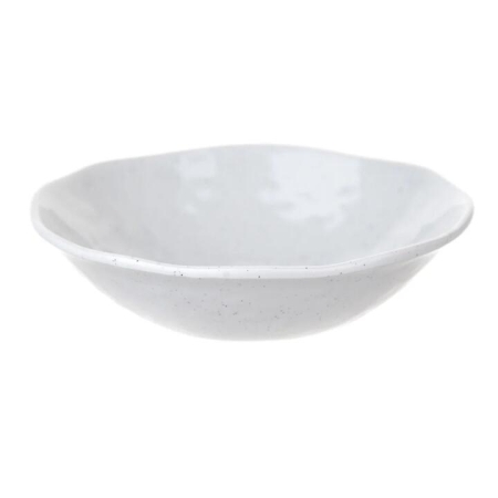 Melamine Bowl Speckle White - Bowls