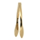 Light Gold Tongs 15cm - Tongs