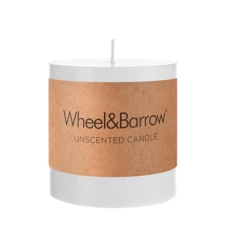 White Pillar Candle 10x10 - Candles