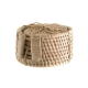 White Wash Square Rattan Napkin Holder - Placemats & Coasters