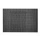 PVC Rectangle Placemat with Border Silver - Placemats & Coasters