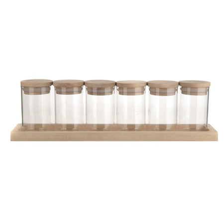 Spice Rack 6 Jars 100G - Spice Racks