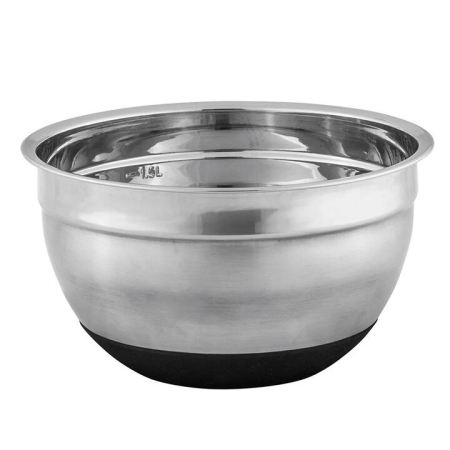 Stainless Steel Anti-Slip Mixing Bowl Large - Bowls