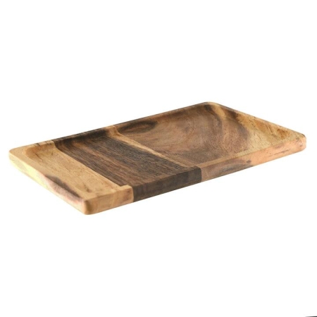 Rectangle 30x20cm Acacia Wood Tray - Trays